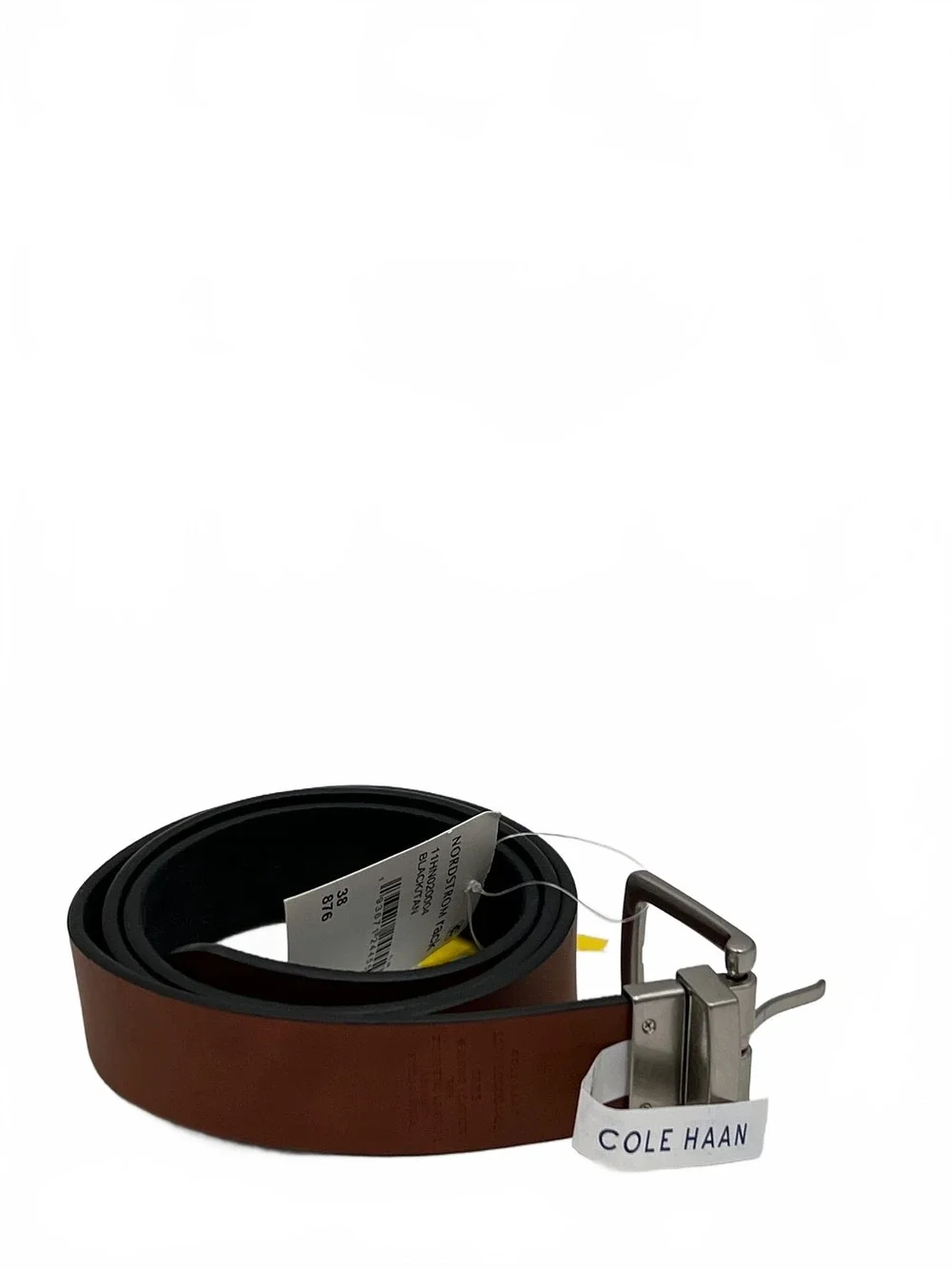 Cole Haan NWT Reversible Belt | Black/Tan, Regular 38